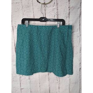 RipSkirt‎ Hawaii Wrap Quick Dry Travel Skirt Size L Large Green Adjustable skirt